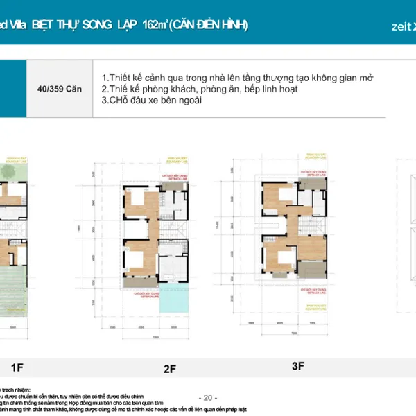 Bán biệt thự song lập&nbsp;Gs Metro City Zeitgeist Xii Nhà Bè 162m2