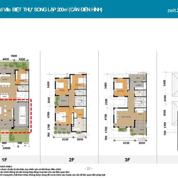Bán biệt thự song lập Gs Metro City Zeitgeist Xii Nhà Bè 200m2
