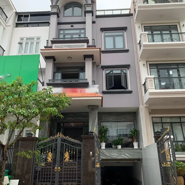 Biệt thự 4 tầng mặt tiền khu Him Lam, 7.5m x 20m