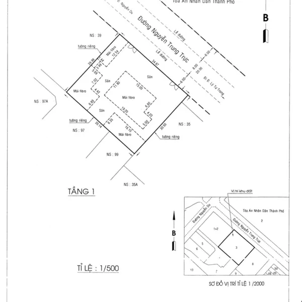 Bán nhà 37 Nguyễn Trung Trực, Phường Bến Thành, Quận 1
