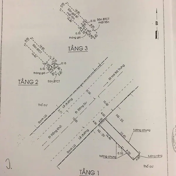 Bán nhà 37 - 39 Đông Du, P. Sài Gòn, Quận 1
