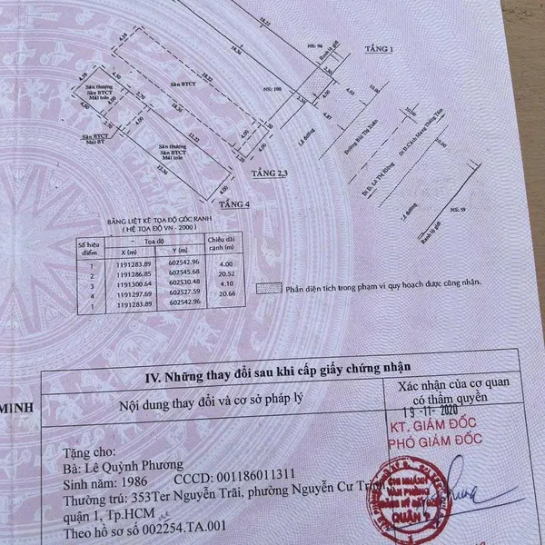 Bán nhà 96 - 98 Bùi Thị Xuân, Phường Bến Thành, Quận 1