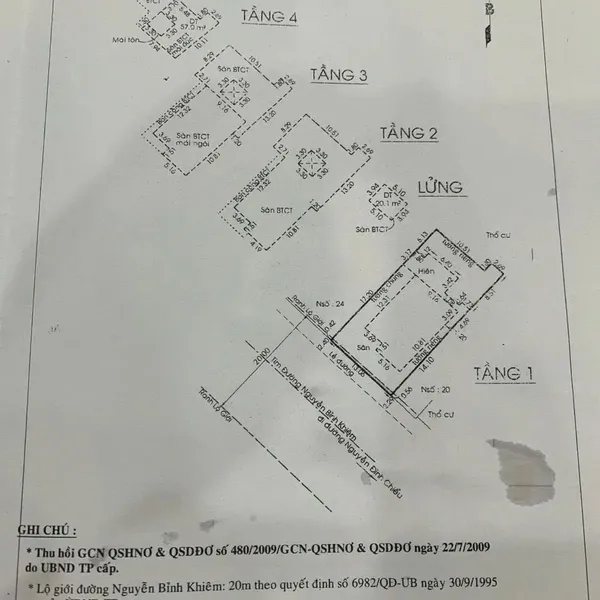 Bán toà nhà 22 Nguyễn Bỉnh Khiêm, P. Tân Định, Quận 1