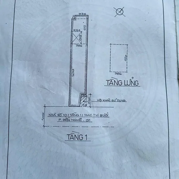 Bán nhà 10 Mạc Thị Bưởi, P. Sài Gòn, Quận 1
