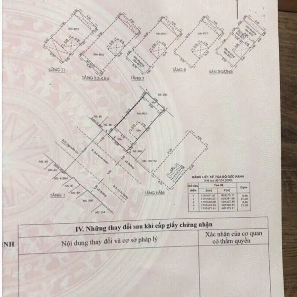 Bán khách sạn 34 - 36 Thủ Khoa Huân, P. Bến Thành, Quận 1