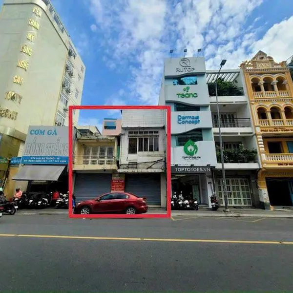 Bán nhà 374 - 376&nbsp;đường Hai Bà Trưng, Phường Tân Định, Quận 1