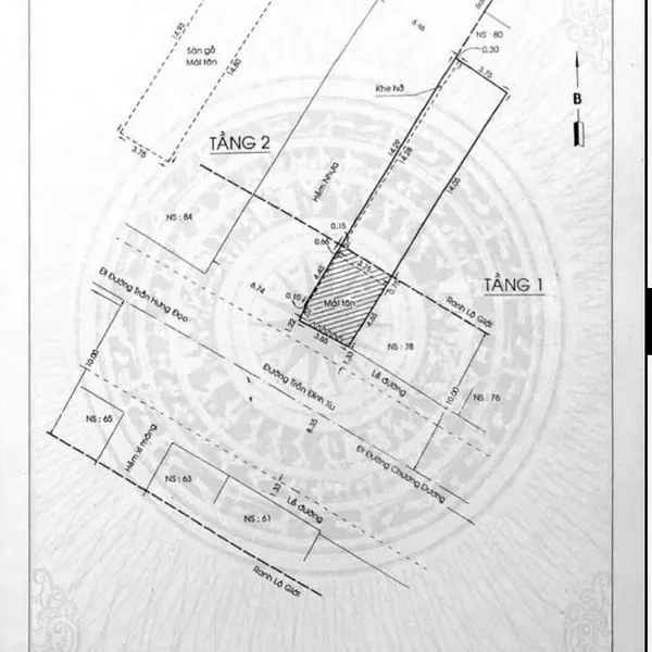 Bán nhà 78 - 80 Trần Đình Xu, Phường Cô Giang, Quận 1