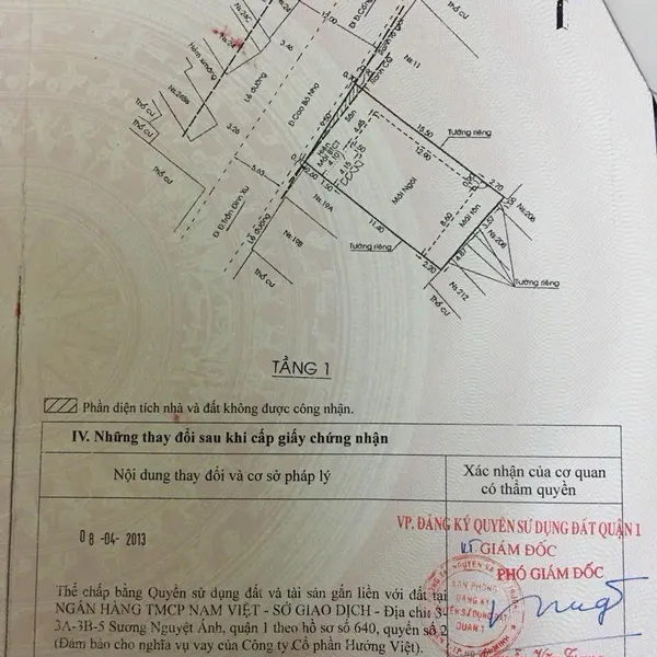 Bán nhà 19 Cao Bá Nhạ, P. Cầu Ông Lãnh, Quận 1