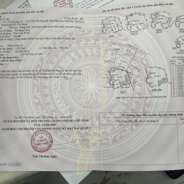 Bán tòa nhà 277 - 279 Hoàng Sa, P. Tân Định, Quận 1