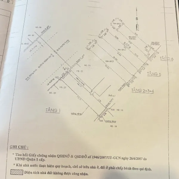 Bán nhà 25 Đông Du, Phường Sài Gòn, Quận 1