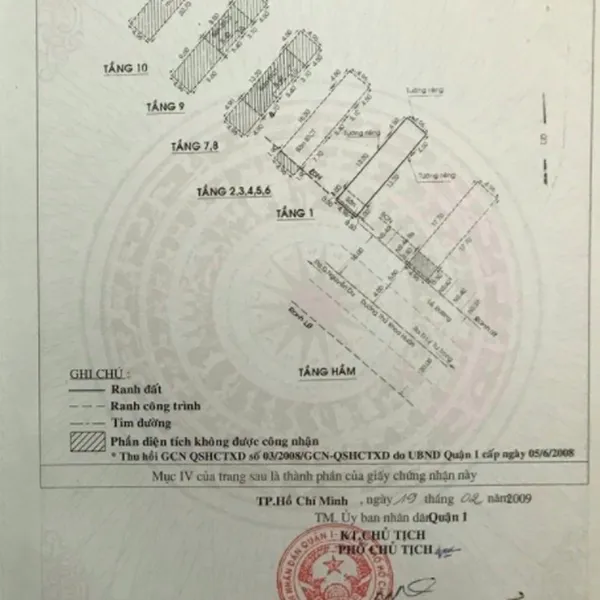 Bán khách sạn 42 - 44&nbsp;Thủ Khoa Huân,&nbsp;Phường Bến Thành, Quận 1