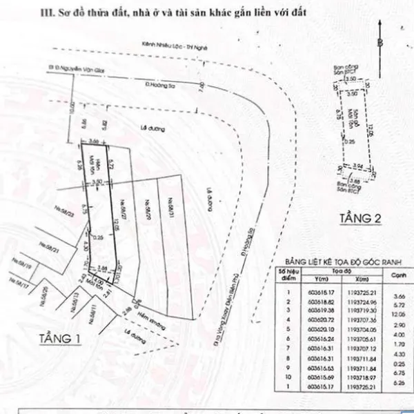 Bán nhà 91B  91C&nbsp;đường Hoàng Sa,&nbsp;Phường Đa kao, Quận 1