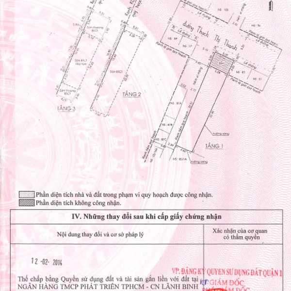 Bán nhà 85&nbsp;đường Thạch Thị Thanh, Phường Tân Định, Quận 1