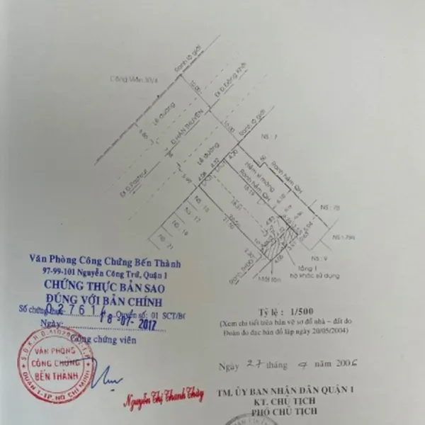 Bán nhà 11-13 Hàn Thuyên, Phường Bến Nghé, Quận 1