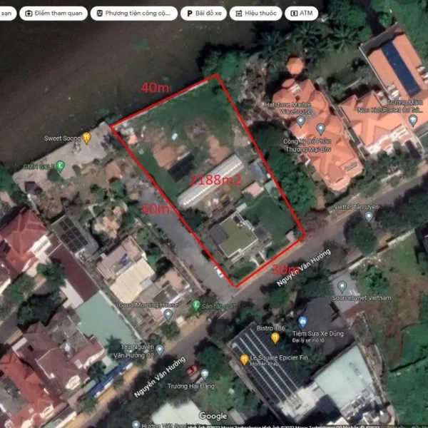 Bán đất 187&nbsp;đường Nguyễn Văn Hưởng,&nbsp;Phường Thảo Điền,&nbsp;Quận 2