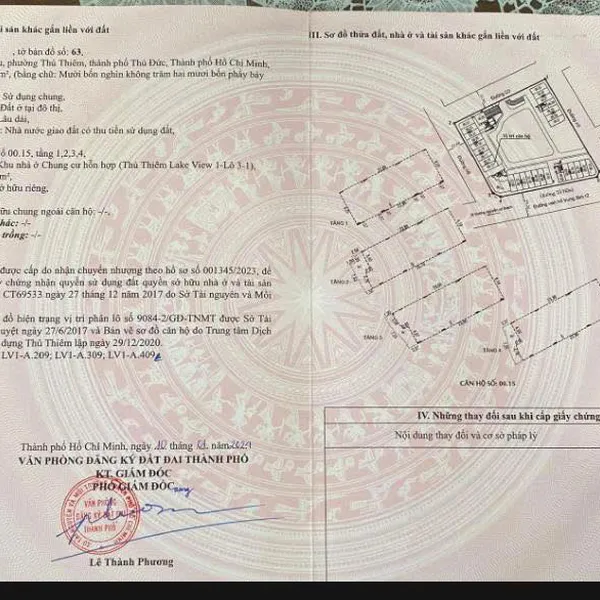 Bán tòa nhà văn phòng kết hợp shophouse THỦ THIÊM - LAKEVIEW 1