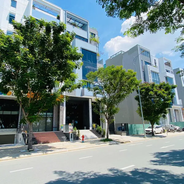 Bán tòa nhà mặt tiền Trần Quý Kiên, Đảo Kim Cương, view sông Sài Gòn