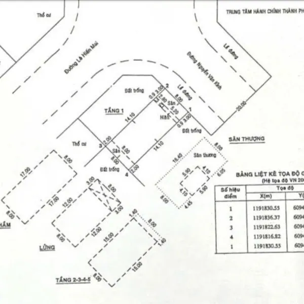 Bán tòa nhà 36 Nguyễn Văn Kỉnh, P. Thạnh Mỹ Lợi, Quận 2