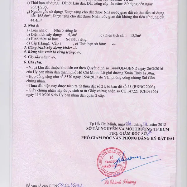 Bán toà nhà 92 Xuân Thủy, P. Thảo Điền, Quận 2