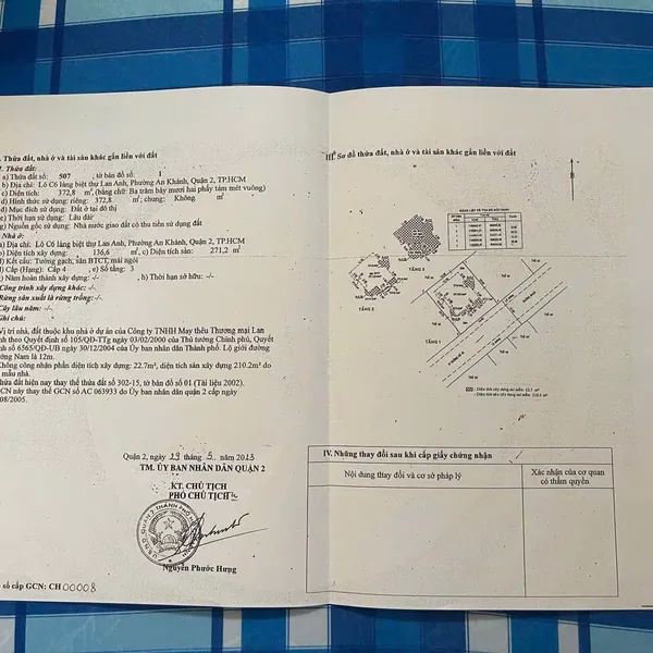 Bán biệt thự Lan Anh, Phường An Khánh, Quận 2