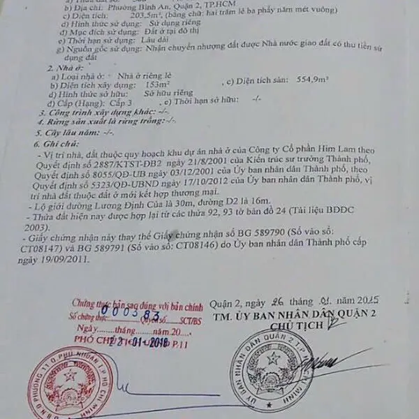 Bán toà nhà 171 Lương Định Của, P. An Khánh, Quận 2