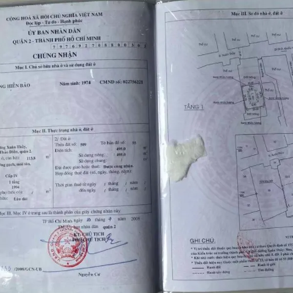 Bán nhà 48 Xuân Thuỷ, Thảo Điền, Quận 2