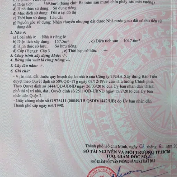 Bán tòa nhà 175 Nguyễn Văn Hưởng, Phường Thảo Điền, Quận 2