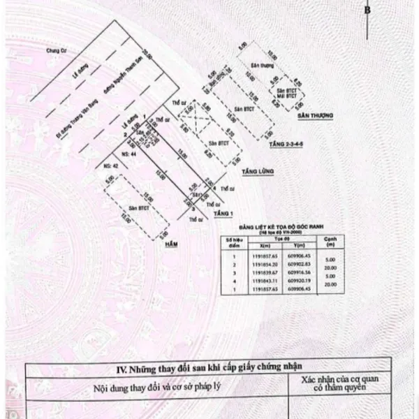 Bán toà nhà 46 - 48&nbsp;Nguyễn Thanh Sơn,&nbsp;P. Thạnh Mỹ Lợi, Quận 2