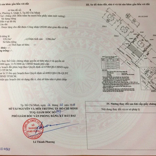 Bán nhà 236 Pasteur, P. Xuân Hoà, Quận 3