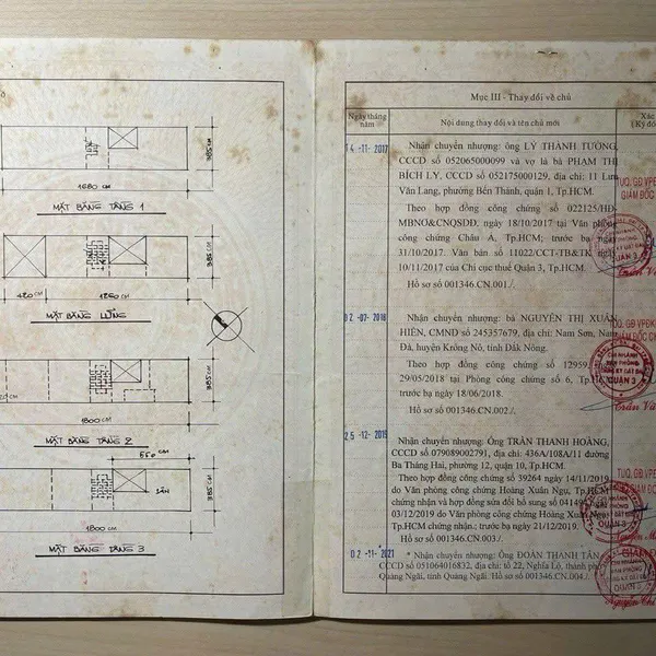 Bán nhà 133 - 135 Nguyễn Đình Chiểu, P. Xuân Hoà, Quận 3