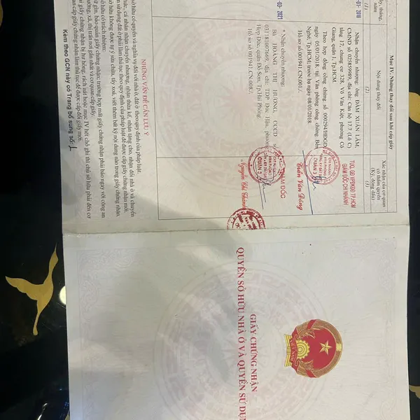 Bán nhà 335 - 337 - 339&nbsp;Võ Văn Tần, P. Bàn Cờ, Quận 3