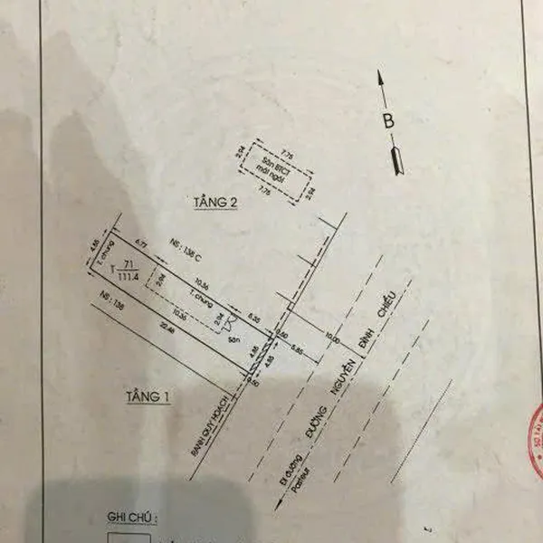 Bán nhà 138BCD&nbsp;Nguyễn Đình Chiểu, P.&nbsp;Võ Thị Sáu, Quận 3