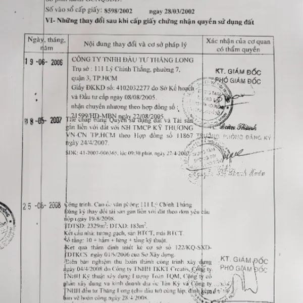 Bán tòa nhà 111&nbsp;đường Lý Chính Thắng,&nbsp;Phường Võ Thị Sáu,&nbsp;Quận 3