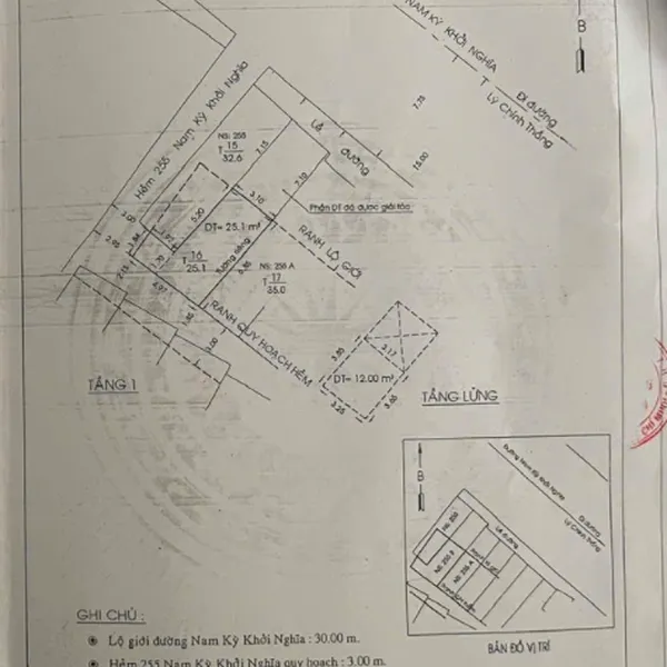 Bán nhà 255 Nam Kỳ Khởi Nghĩa, P14, Quận 3