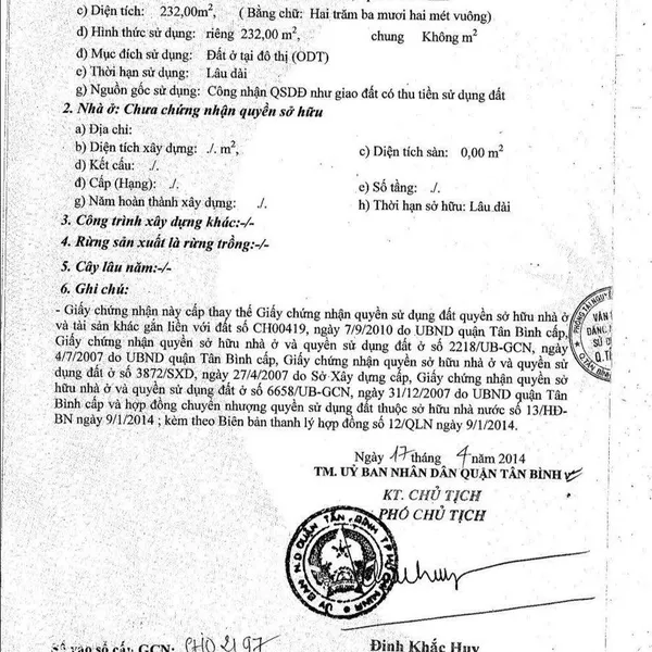 Bán nhà 315 - 317 Cộng Hòa,&nbsp;P. Bảy Hiền, Quận Tân Bình