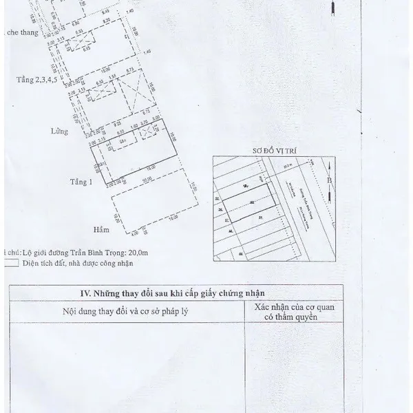 Bán tòa nhà 265 – 267 Trần Bình Trọng, P. Chợ Quán, Quận 5