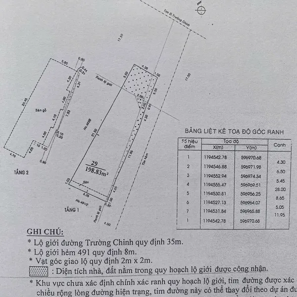 Bán nhà 439A Trường Chinh, P. Tân Bình, Quận Tân Bình