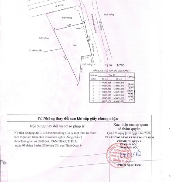 Bán nhà 485 Lê Văn Việt, P. Tăng Nhơn Phú, Quận 9