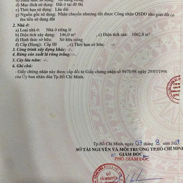 Bán khách sạn 107 Cư Xá Nguyễn Văn Trỗi, Quận Phú Nhuận