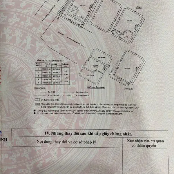 Bán khách sạn 107 Cư Xá Nguyễn Văn Trỗi, Quận Phú Nhuận