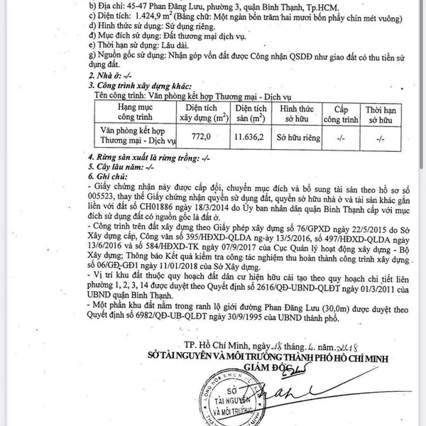 Bán tòa nhà 45 - 47&nbsp;Phan Đăng Lưu,&nbsp;Phường 3,&nbsp;Quận Bình Thạnh