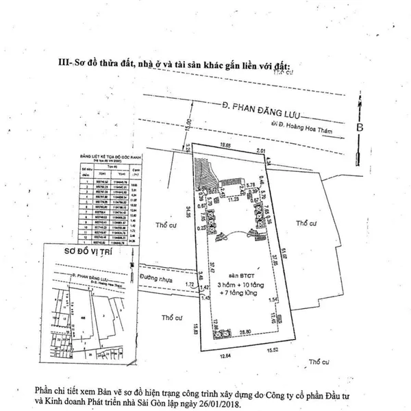 Bán tòa nhà 45 - 47&nbsp;Phan Đăng Lưu,&nbsp;Phường 3,&nbsp;Quận Bình Thạnh