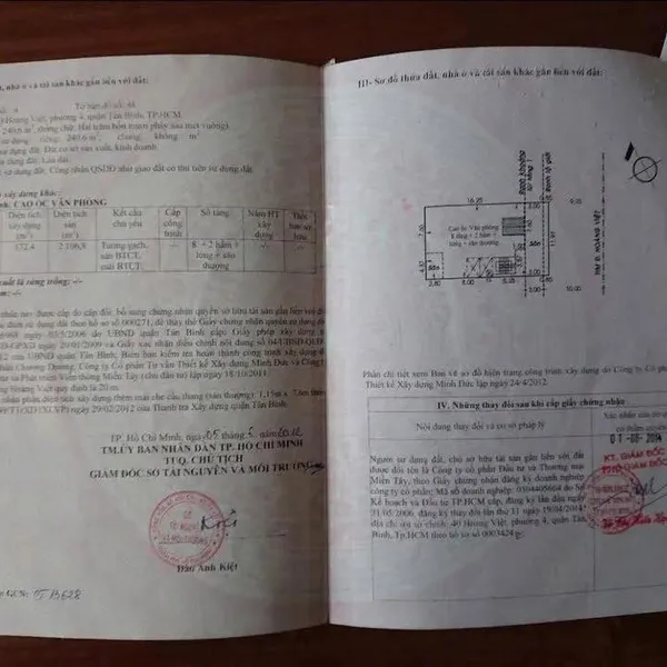 Bán toà nhà 40 Hoàng Việt, P. Tân Sơn Nhất, Quận Tân Bình