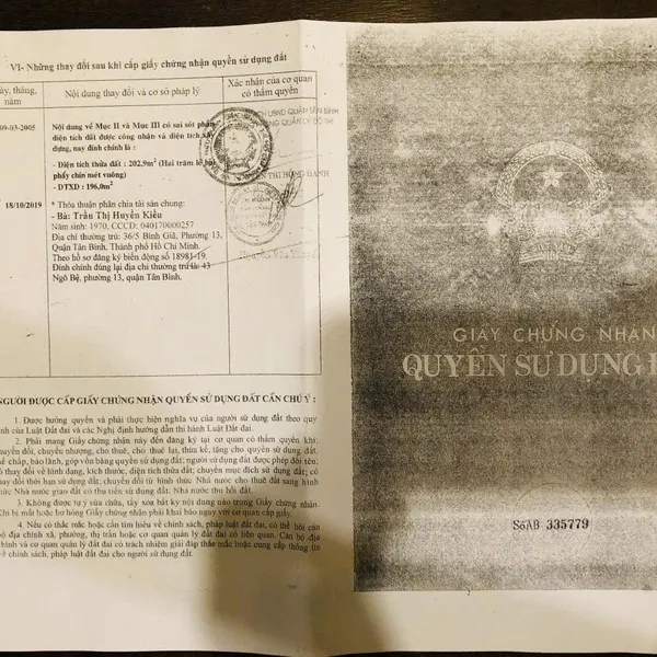 Bán nhà 223 - 225 - 227 - 229 - 231 - 233 Cộng Hoà, P. Tân Bình, Quận Tân Bình