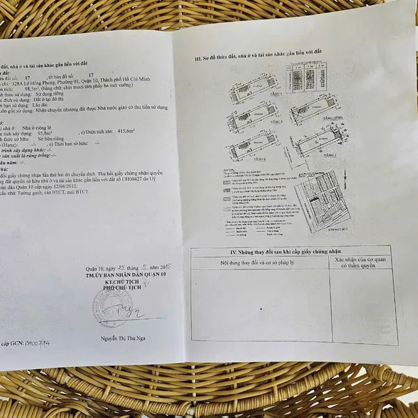 Bán nhà 328A Lê Hồng Phong, Phường Vườn Lài,&nbsp;Quận 10