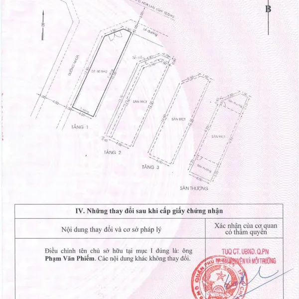 Bán nhà 131 Hoa Lan, Phường Cầu Kiệu, Quận Phú Nhuận