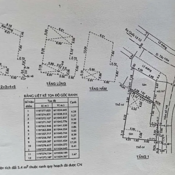 Bán toà nhà 146A Tây Hòa, P. Phước Long, TP. Thủ Đức