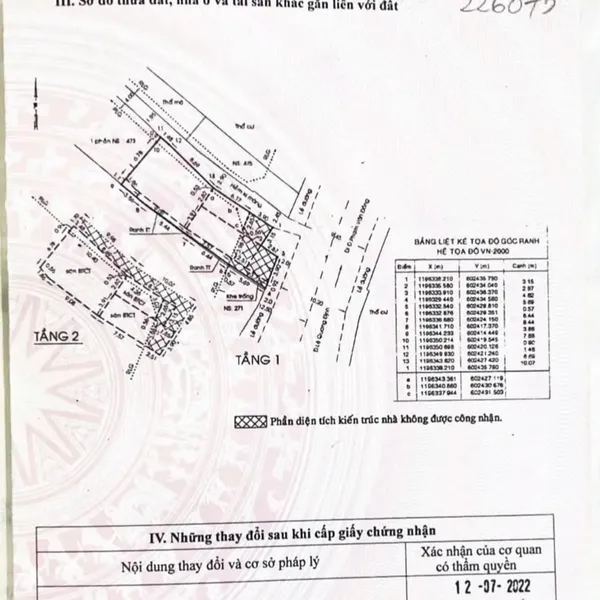 Bán toà nhà 473 Lê Quang Định, P1, Quận Gò Vấp