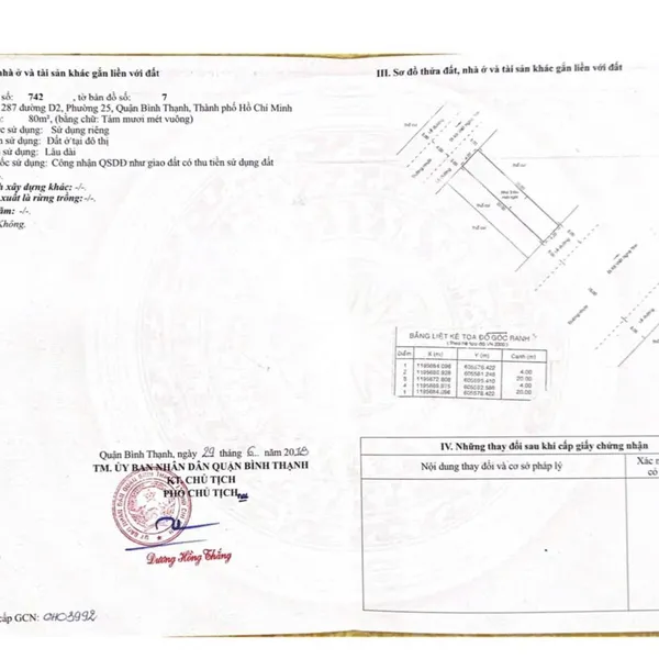 Bán nhà 287 - 289 - 291 - 293 Nguyễn Gia Trí, P. Thạnh Mỹ Tây, Quận Bình Thạnh