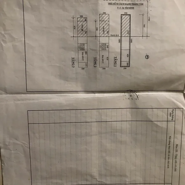 Bán nhà 708 - 710 - 712 CMT8, P. Tân Sơn Nhất, Quận Tân Bình